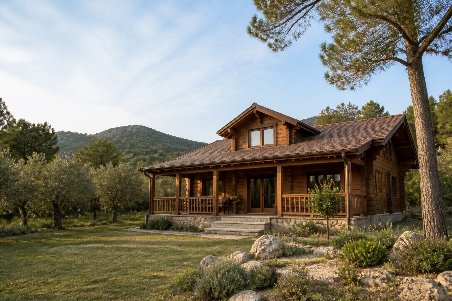 Fethiye doğasında bir Efe Ağaç evi